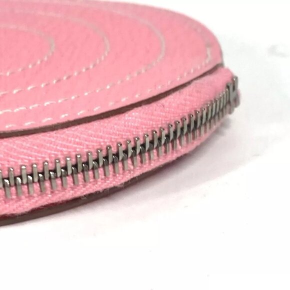 ERMES In the loop Wallet Coin Compartment coin purse Chevre Rose Confetti pink - Picture 13 of 13